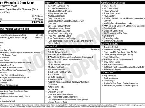 New 2026 Jeep Wrangler Sport image 27