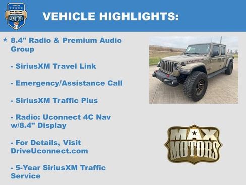 Used 2020 Jeep Gladiator Rubicon AWD/4WD image 17