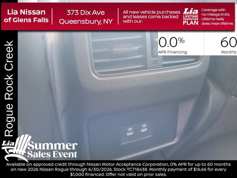 New 2026 Nissan Rogue SV w/ Rock Creek Premium Package AWD/4WD image 33