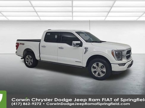 Used 2021 Ford F150 Platinum w/ Equipment Group 701A High image 2