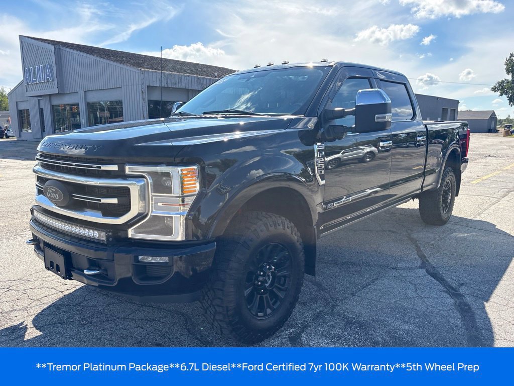Used 2022 Ford F250 Platinum w/ Tremor Off-Road Package AWD/4WD image 2