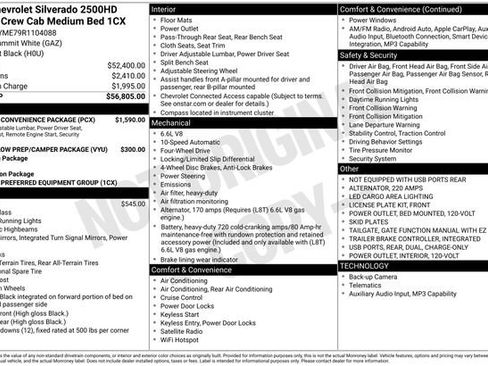 Used 2024 Chevrolet Silverado 2500 Custom w/ Custom Convenience Package AWD/4WD image 20
