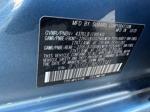 Used 2022 Subaru Crosstrek 2.5i Sport w/ Moonroof Package AWD/4WD image 36