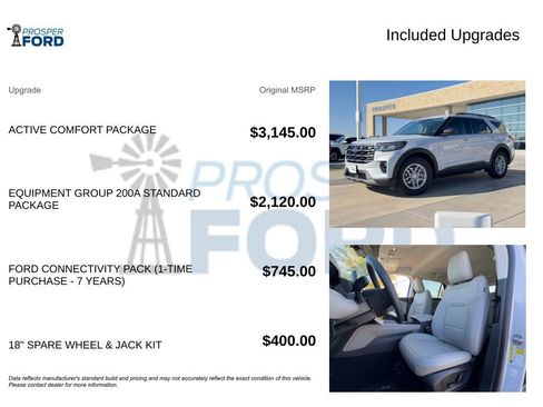 New 2026 Ford Explorer Active w/ Active Comfort Package RWD image 44