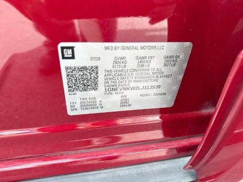 Certified 2020 Chevrolet Traverse High Country w/ LPO, Floor Liner Package image 35