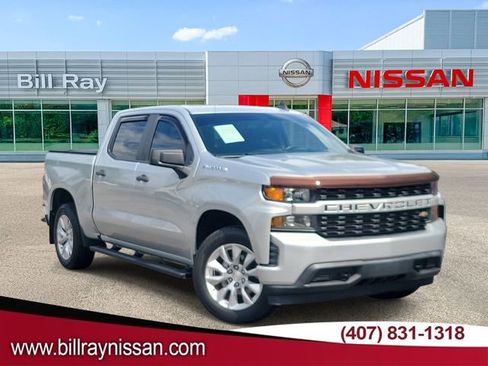 Used 2022 Chevrolet Silverado 1500 Custom RWD image 1