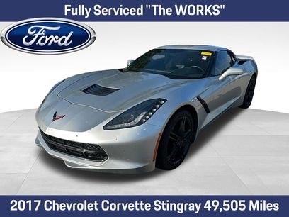 Used 2017 Chevrolet Corvette Stingray Coupe w/ Carbon Flash Badge Package