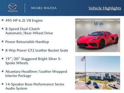 Used 2025 Chevrolet Corvette Stingray Premium Conv w/ 3LT