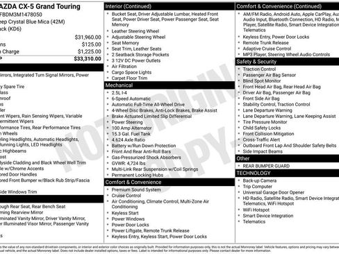 Certified 2021 MAZDA CX-5 Grand Touring image 26
