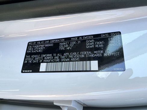 Used 2023 Volvo XC90 B6 Plus w/ Protection Package Premier image 21