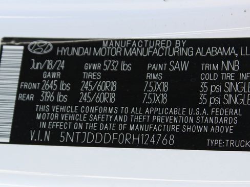 Used 2024 Hyundai Santa Cruz XRT image 45