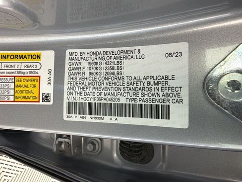Used 2023 Honda Accord EX image 25