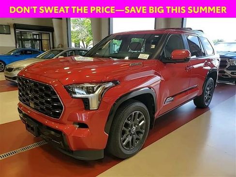 Used 2024 Toyota Sequoia Platinum AWD/4WD image 3
