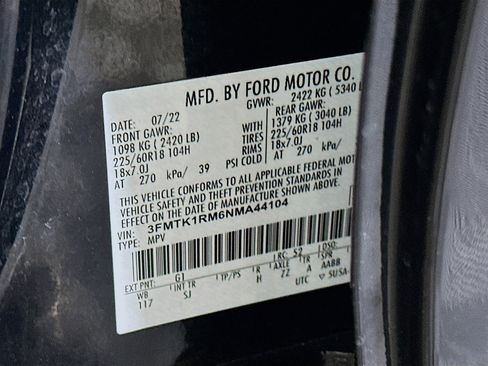 Used 2022 Ford Mustang Mach-E Select image 12