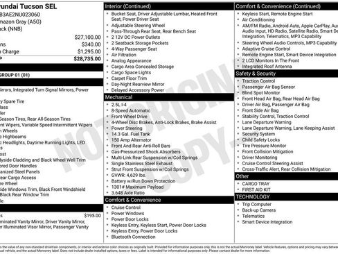 Certified 2022 Hyundai Tucson SEL FWD image 7