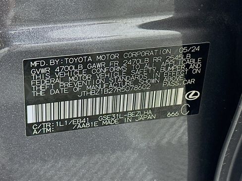 Used 2024 Lexus IS 350 F Sport RWD image 12