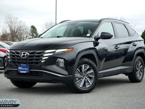 Certified 2022 Hyundai Tucson Blue image 1