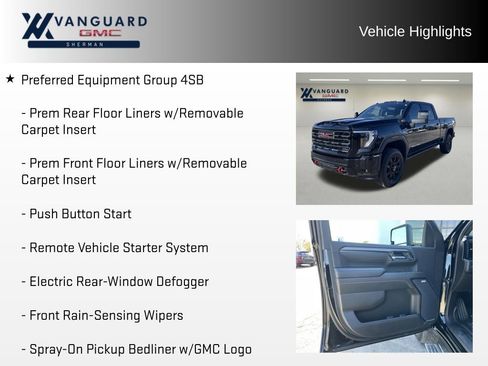 Used 2025 GMC Sierra 3500 AT4 w/ Technology Package image 11