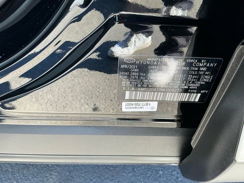 Used 2021 Hyundai Santa Fe Blue w/ Cargo Package image 28