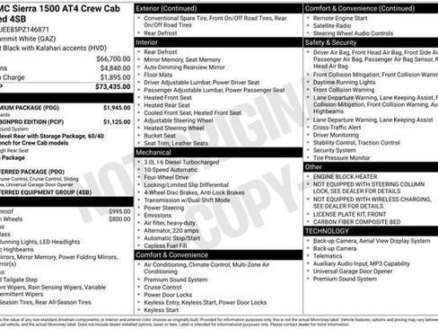 Used 2023 GMC Sierra 1500 AT4 w/ AT4 Premium Package image 7