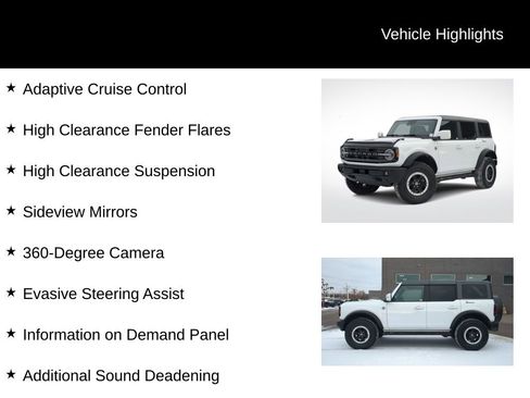 Used 2024 Ford Bronco Outer Banks w/ Sasquatch Package image 31