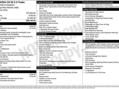 New 2026 MAZDA CX-50 AWD 2.5 S image 2