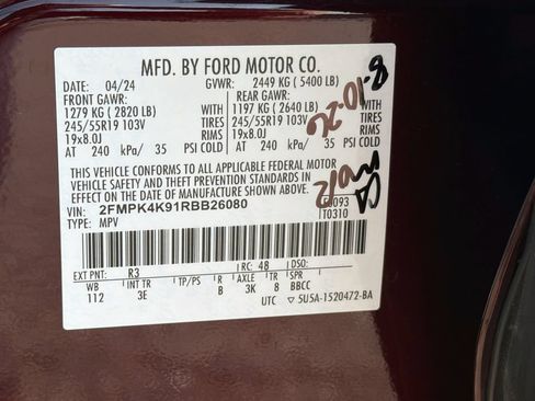 Used 2024 Ford Edge Titanium AWD/4WD image 33