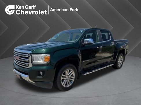 Used 2015 GMC Canyon SLT w/ Driver Alert Package AWD/4WD image 1