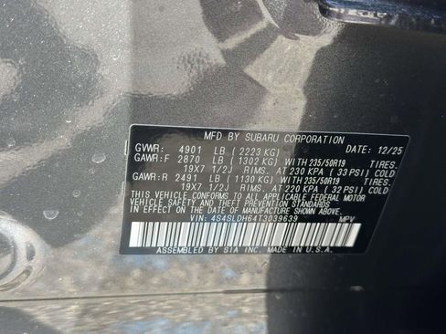 New 2026 Subaru Forester Sport image 13