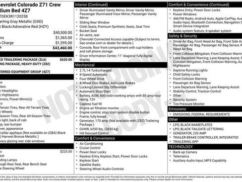 Used 2024 Chevrolet Colorado Z71 w/ Advanced Trailering Package image 6