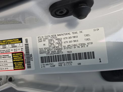 Certified 2025 Toyota Tundra SR5 AWD/4WD image 38