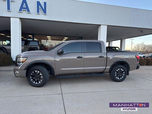 Used 2023 Nissan Titan PRO-4X w/ Off Road Protection Package image 1