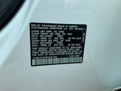 Used 2023 Volkswagen Atlas Cross Sport SEL AWD/4WD image 19