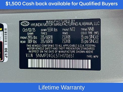 New 2026 Hyundai Santa Fe SEL w/ Tow & Go Package image 34