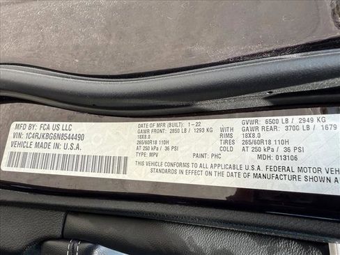 Used 2022 Jeep Grand Cherokee L Limited image 27