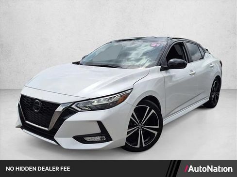 Used 2021 Nissan Sentra SR FWD image 1