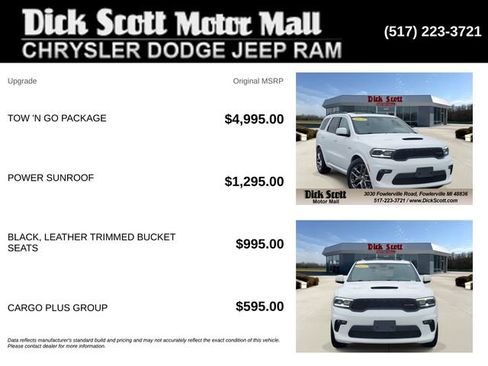 Used 2021 Dodge Durango R/T w/ Tow 'N Go Package AWD/4WD image 5
