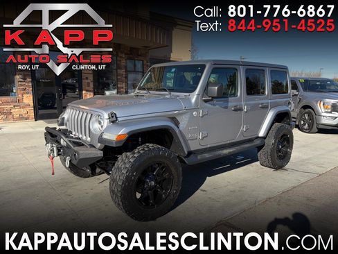 Used 2018 Jeep Wrangler Unlimited Sahara image 1
