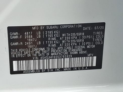 Used 2025 Subaru Crosstrek 2.5i Sport AWD/4WD image 27