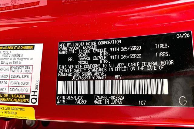 Certified 2026 Toyota 4Runner Limited AWD/4WD image 34