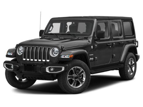 Used 2022 Jeep Wrangler Unlimited Sahara w/ Cold Weather Group AWD/4WD image 1