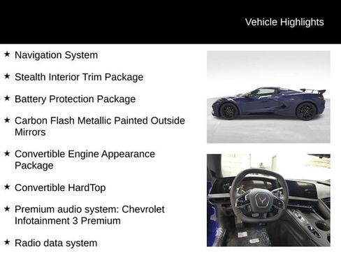 New 2026 Chevrolet Corvette Stingray Preferred Conv image 17