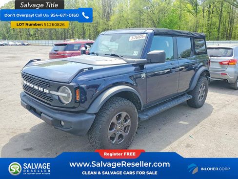 Used 2021 Ford Bronco Big Bend AWD/4WD image 1