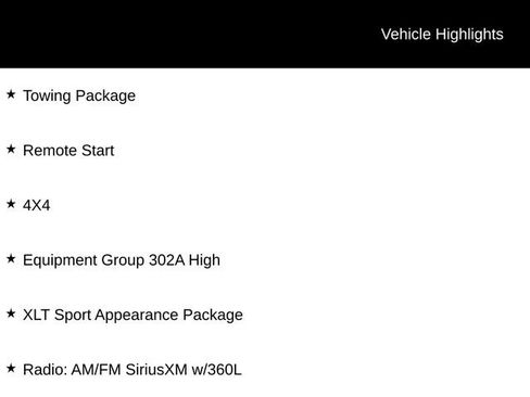 Used 2023 Ford F150 XLT w/ Equipment Group 302A High image 4