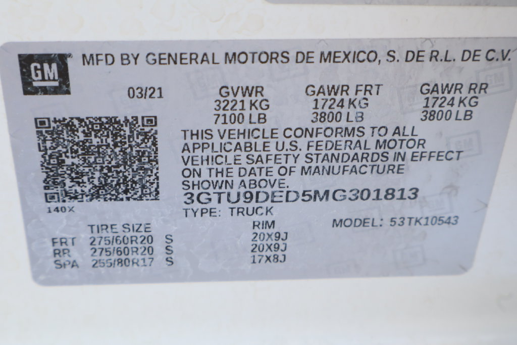 Certified 2021 GMC Sierra 1500 SLT w/ SLT Premium Plus Package AWD/4WD image 35
