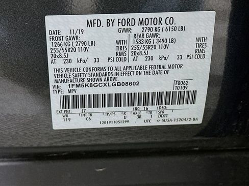 Used 2020 Ford Explorer ST w/ Premium Technology Package AWD/4WD image 41