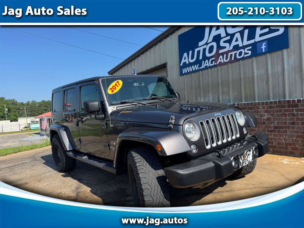 Used 2017 Jeep Wrangler Unlimited Sahara AWD/4WD image 1