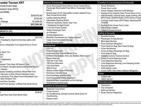 New 2026 Hyundai Tucson XRT image 6
