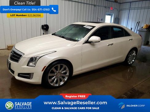 Used 2013 Cadillac ATS Premium w/ Cold Weather Package AWD/4WD image 1