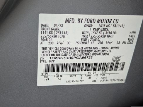 Certified 2023 Ford Explorer XLT w/ Equipment Group 202A RWD image 44